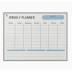 Magnetic Weekly Planner Whiteboard